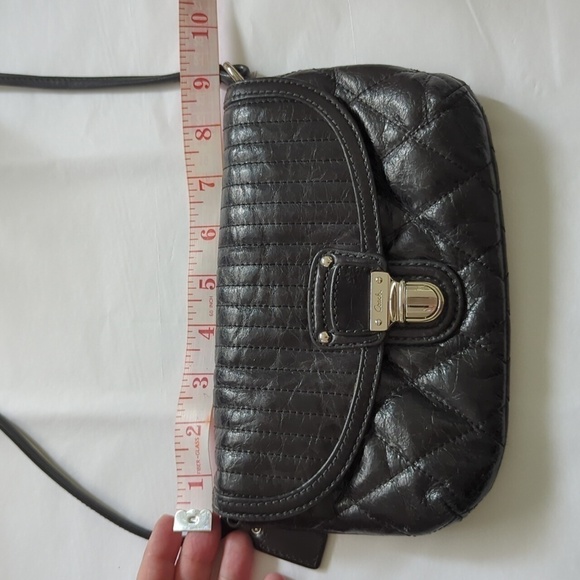 Small black leather  Coach Crossbody - Picture 9 of 10